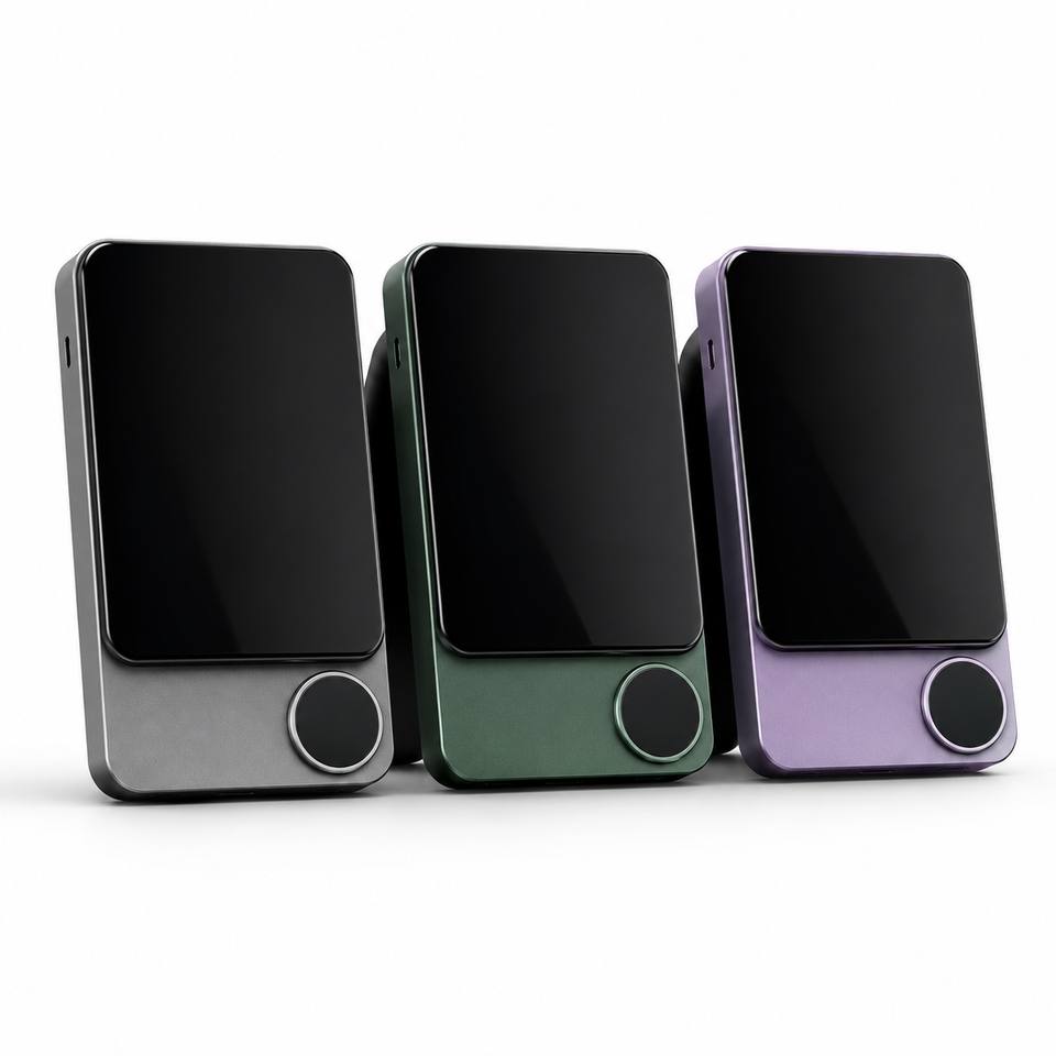 Compact 20W fast charging battery pack with USB-C port