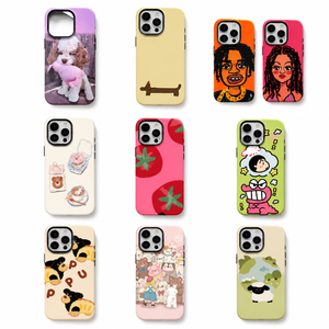 Custom photo tough phone case personalized for iPhone