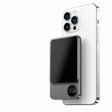 Portable MagSafe-compatible power bank for iPhone fast charging