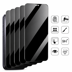 Privacy screen protector for iPhone with anti-spy protection